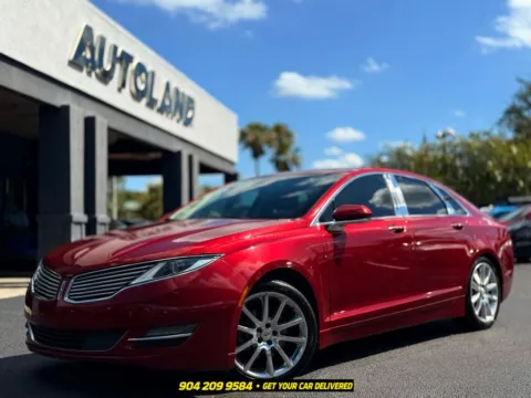 Red 2014 Lincoln MKZ for sale in Jacksonville, FL