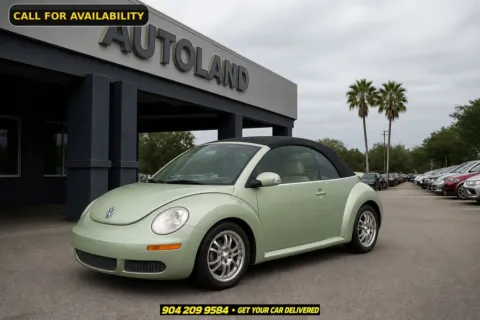 Green 2007 Volkswagen Beetle 2.5L for sale in Jacksonville, FL
