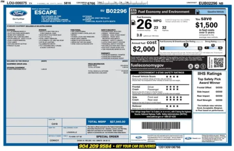 Photos of 2014 Ford Escape SE for sale in Jacksonville, FL at AUTOLAND
