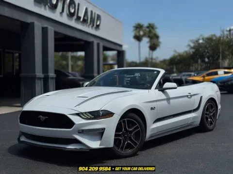 White 2022 Ford Mustang GT Premium for sale in Jacksonville, FL