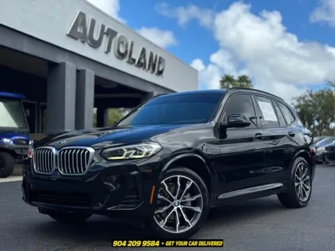 Black 2022 BMW X3 sDrive30i for sale in Jacksonville, FL
