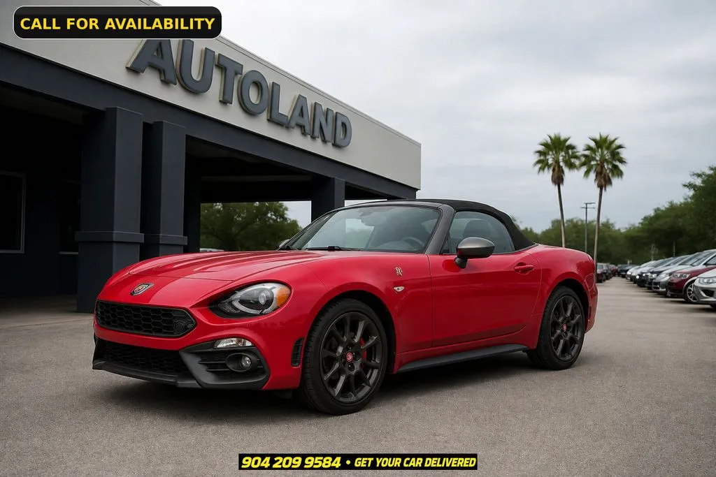 Red 2017 Fiat 124 Spider Abarth for sale in Jacksonville, FL