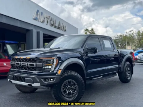 Blue 2022 Ford F-150 Raptor for sale in Jacksonville, FL