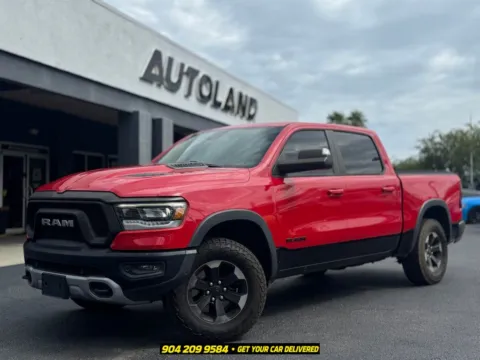 Red 2019 Ram 1500 Rebel for sale in Jacksonville, FL
