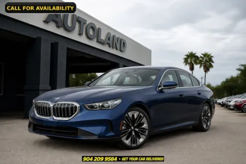 Blue 2024 BMW 5 Series 530i for sale in Jacksonville, FL