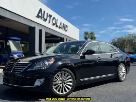 Black 2015 Hyundai Equus Signature for sale in Jacksonville, FL