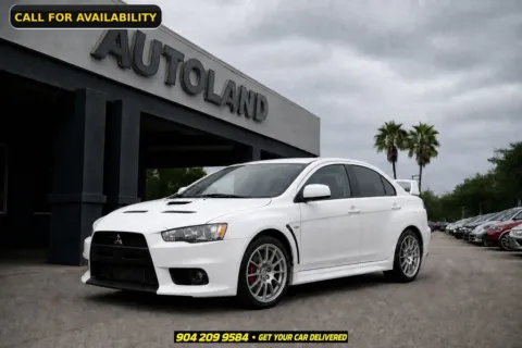 White 2014 Mitsubishi Lancer Evolution GSR for sale in Jacksonville, FL