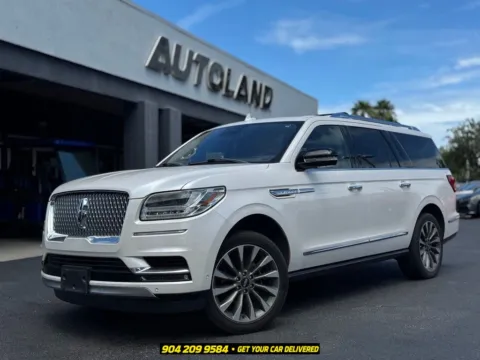 White 2018 Lincoln Navigator L Select for sale in Jacksonville, FL
