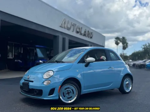 Blue 2019 Fiat 500 Lounge for sale in Jacksonville, FL