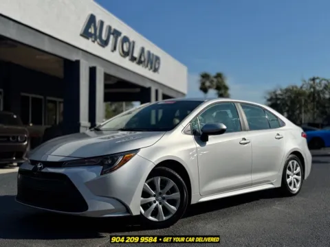 Silver 2023 Toyota Corolla LE for sale in Jacksonville, FL