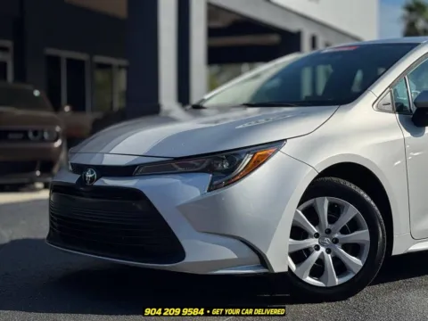 Silver 2023 Toyota Corolla LE for sale in Jacksonville, FL