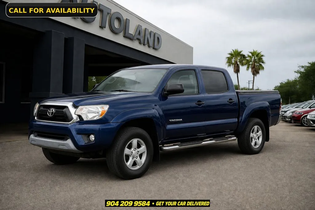 Blue 2015 Toyota Tacoma PreRunner for sale in Jacksonville, FL