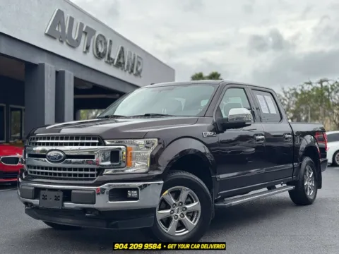 Red 2018 Ford F-150 XLT for sale in Jacksonville, FL