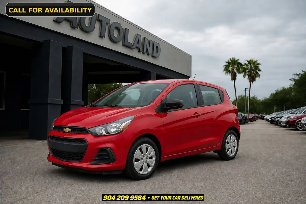 Red 2016 Chevrolet Spark LS for sale in Jacksonville, FL