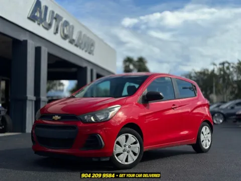 Red 2016 Chevrolet Spark LS for sale in Jacksonville, FL