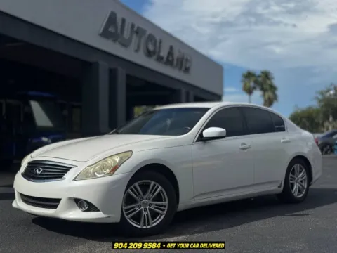 White 2013 INFINITI G37 X for sale in Jacksonville, FL