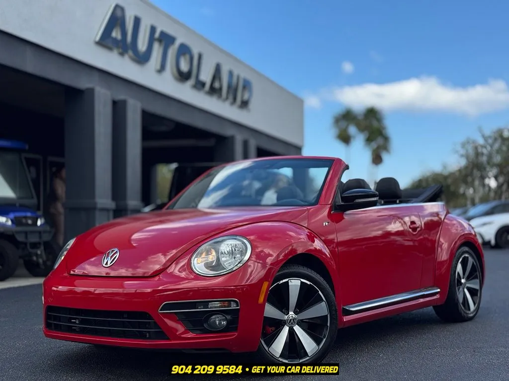 Red 2014 Volkswagen Beetle 2.0T R-Line for sale in Jacksonville, FL