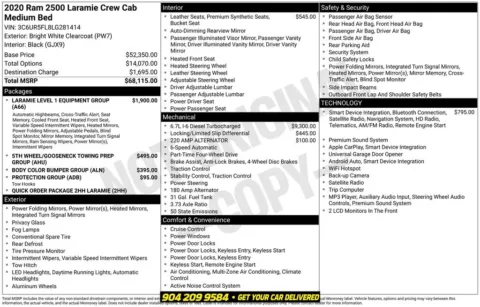Photos of 2020 Ram 2500 Laramie for sale in Jacksonville, FL at AUTOLAND