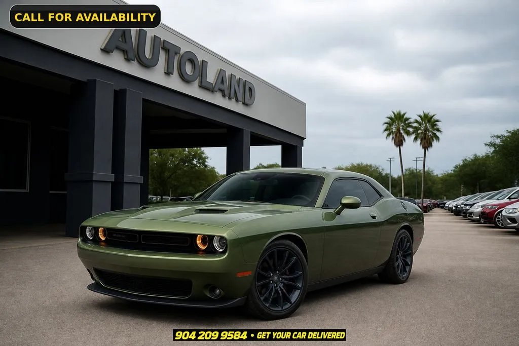 Green 2018 Dodge Challenger SXT for sale in Jacksonville, FL