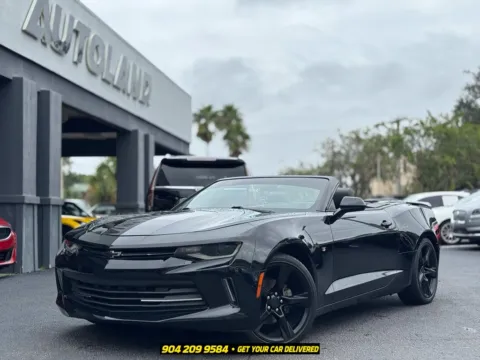 Black 2016 Chevrolet Camaro 2LT for sale in Jacksonville, FL