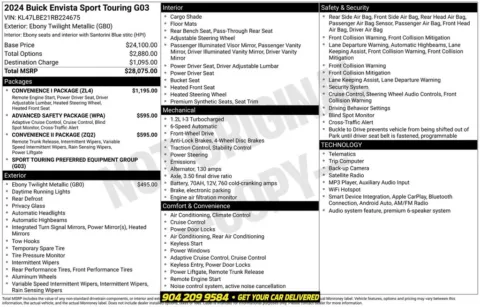 Photos of 2024 Buick Envista Sport Touring for sale in Jacksonville, FL at AUTOLAND