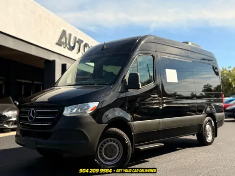White 2019 Mercedes-Benz Sprinter 2500 Passenger 144 WB for sale in Jacksonville, FL