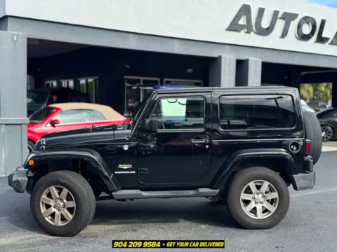 Another view of 2013 Jeep Wrangler Sahara for sale in Jacksonville, FL at AUTOLAND