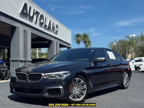 Black 2020 BMW 5 Series M550i xDrive for sale in Jacksonville, FL