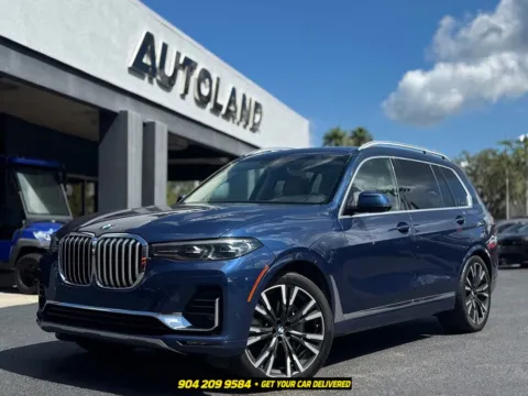 Blue 2020 BMW X7 xDrive40i for sale in Jacksonville, FL