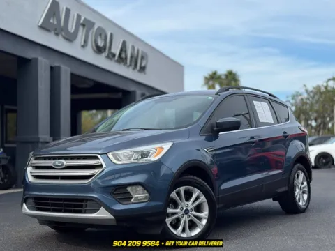 Blue 2018 Ford Escape SEL for sale in Jacksonville, FL