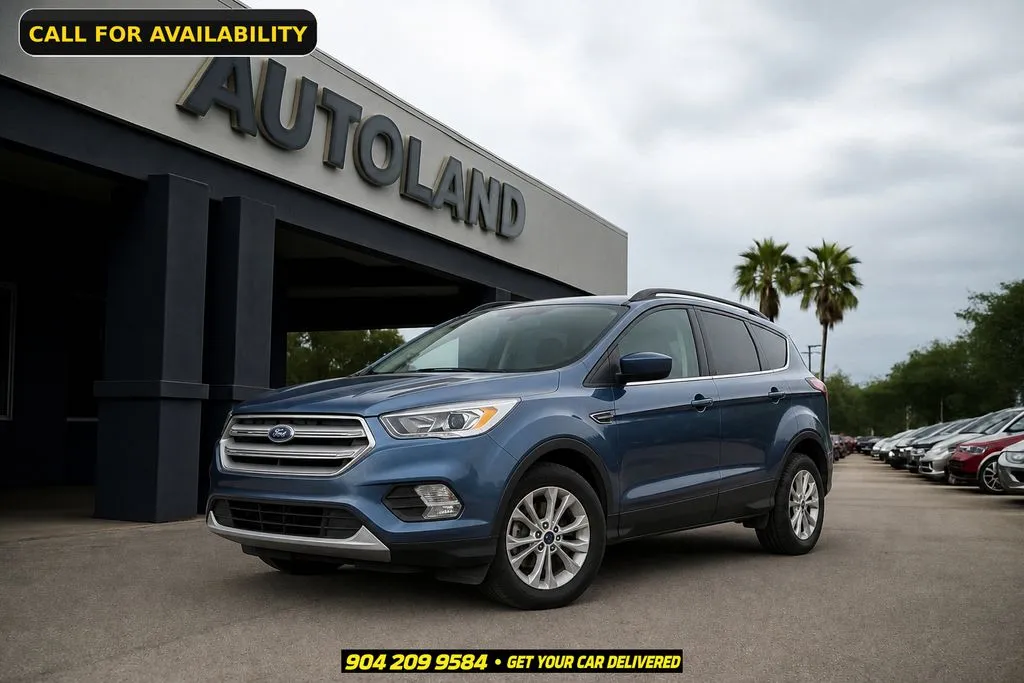 Blue 2018 Ford Escape SEL for sale in Jacksonville, FL
