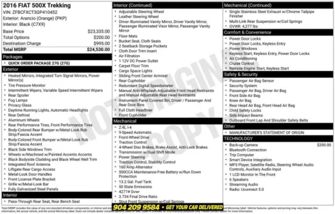 Photos of 2016 Fiat 500X Trekking for sale in Jacksonville, FL at AUTOLAND