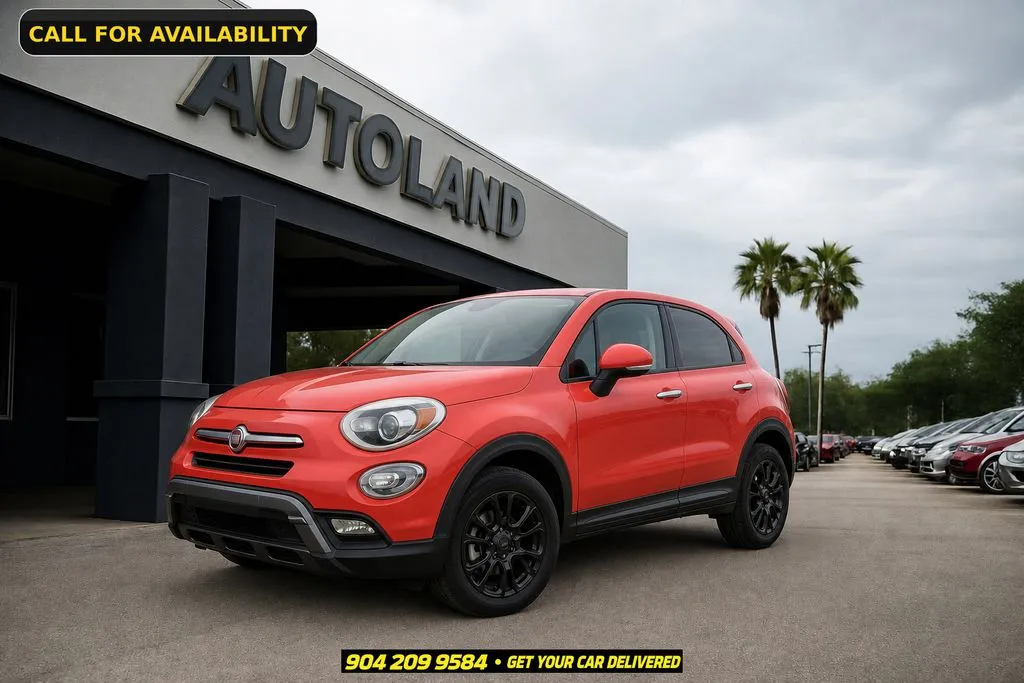Orange 2016 Fiat 500X Trekking for sale in Jacksonville, FL