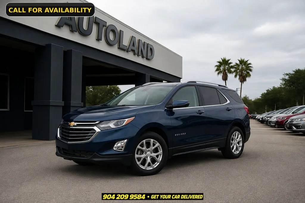 Blue 2018 Chevrolet Equinox Premier for sale in Jacksonville, FL