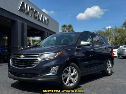 Blue 2018 Chevrolet Equinox Premier for sale in Jacksonville, FL