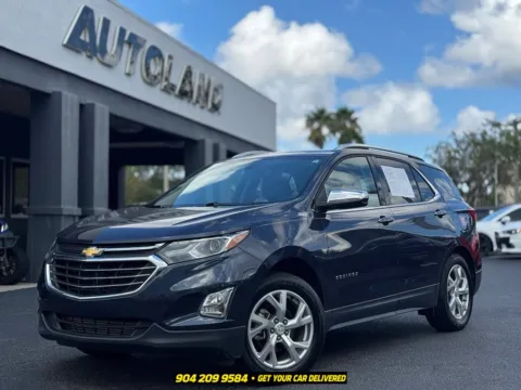 Blue 2018 Chevrolet Equinox Premier for sale in Jacksonville, FL