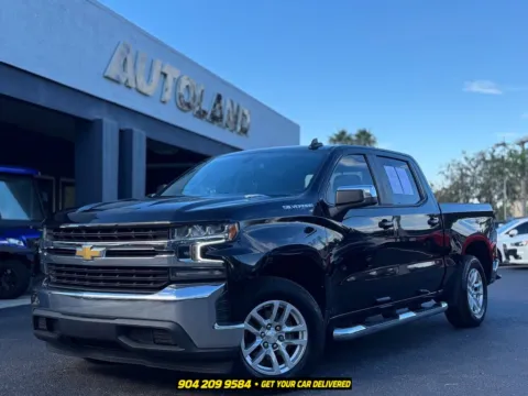 Black 2021 Chevrolet Silverado 1500 LT for sale in Jacksonville, FL