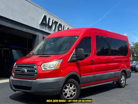 Red 2016 Ford Transit-350 XLT for sale in Jacksonville, FL