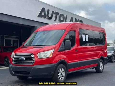 Red 2016 Ford Transit-350 XLT for sale in Jacksonville, FL
