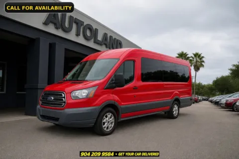 Red 2016 Ford Transit-350 XLT for sale in Jacksonville, FL