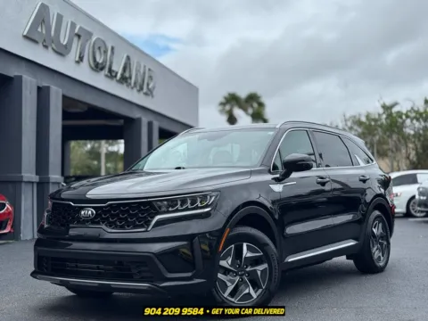Black 2021 Kia Sorento Hybrid S for sale in Jacksonville, FL