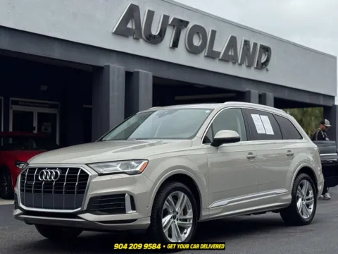 Beige 2021 Audi Q7 45 Premium Plus for sale in Jacksonville, FL