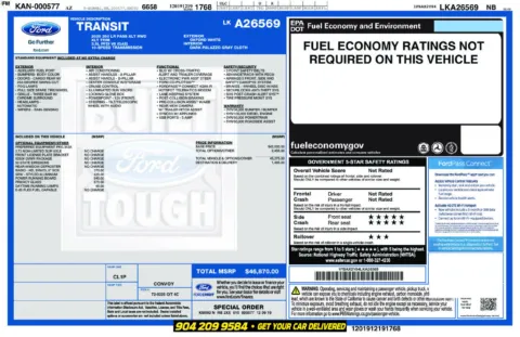 Photos of 2020 Ford Transit-350 XLT for sale in Jacksonville, FL at AUTOLAND