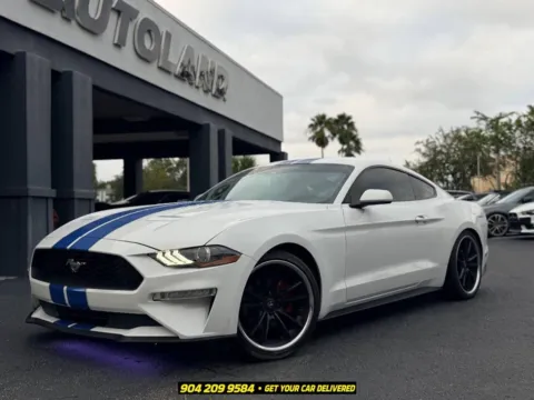 White 2021 Ford Mustang EcoBoost Premium for sale in Jacksonville, FL