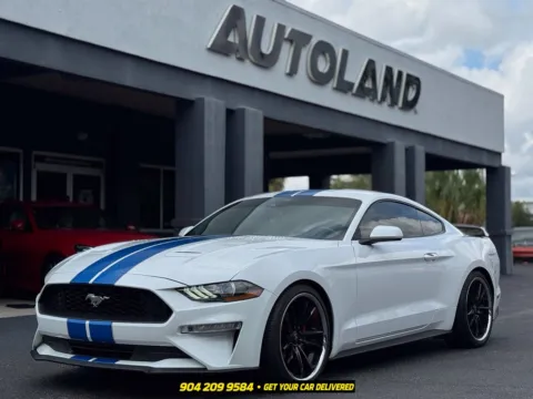 White 2021 Ford Mustang EcoBoost Premium for sale in Jacksonville, FL