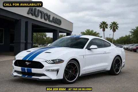 White 2021 Ford Mustang EcoBoost Premium for sale in Jacksonville, FL
