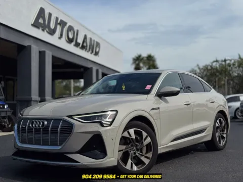 White 2022 Audi e-tron Sportback S line Prestige for sale in Jacksonville, FL