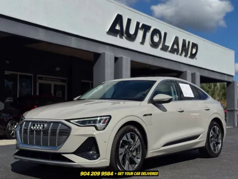 White 2022 Audi e-tron Sportback S line Prestige for sale in Jacksonville, FL