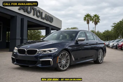 Black 2018 BMW 5 Series M550i xDrive for sale in Jacksonville, FL