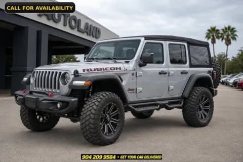 Silver 2019 Jeep Wrangler Unlimited Rubicon for sale in Jacksonville, FL